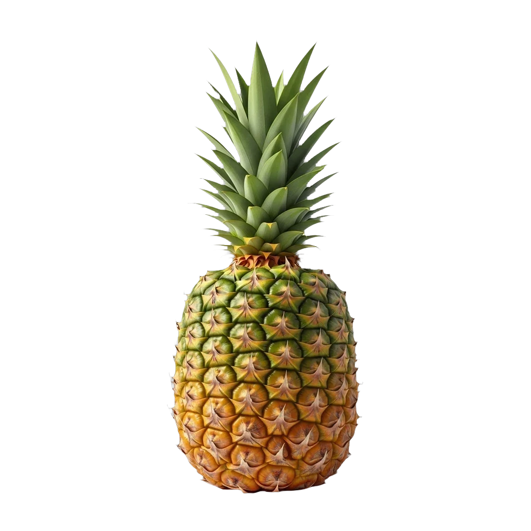 A ripe pineapple